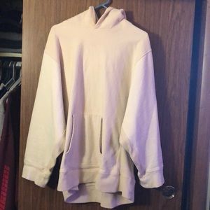 Yeezy season 3 Two tone hoodie in off white